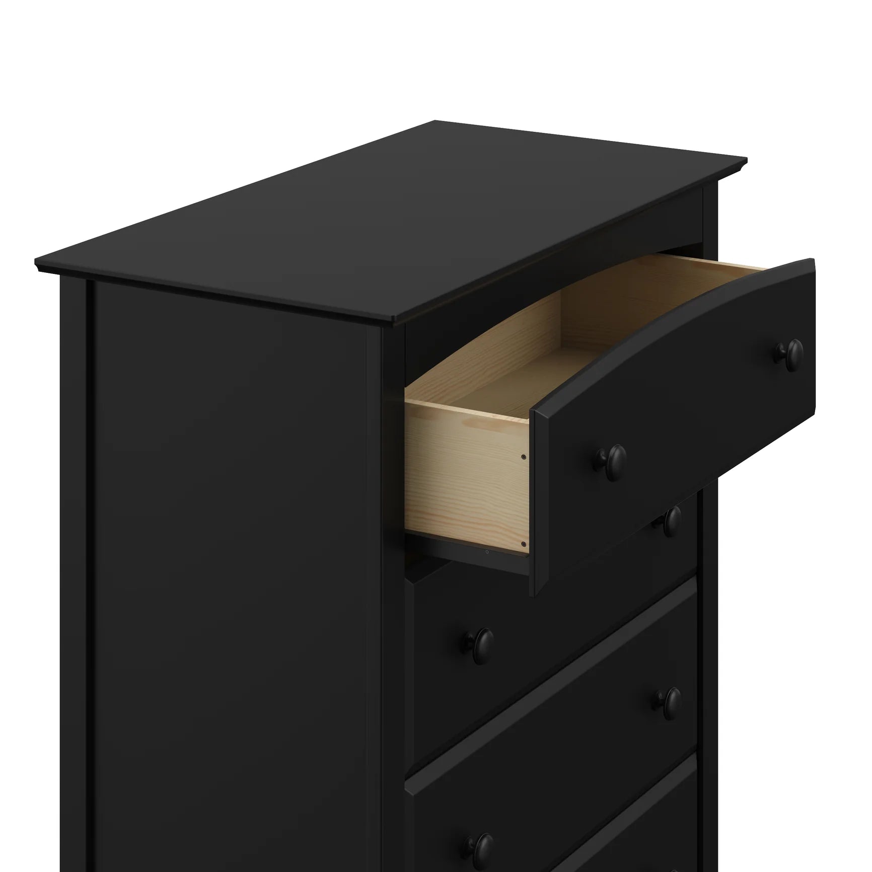 Kenton 5-Drawer Kids Dresser - Black