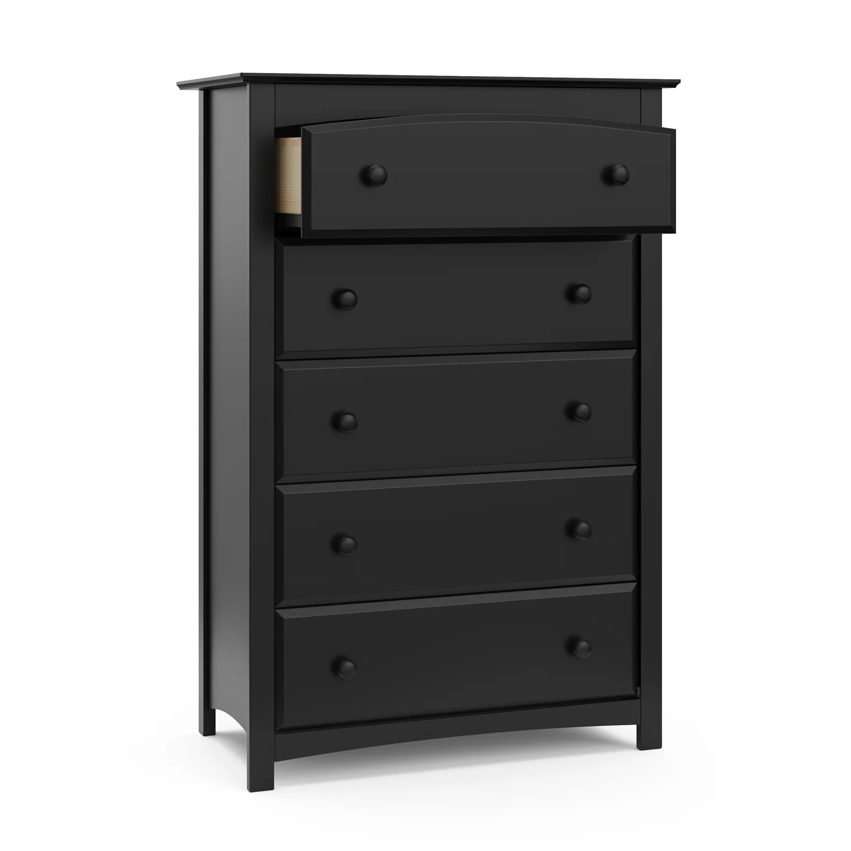 Kenton 5-Drawer Kids Dresser - Black