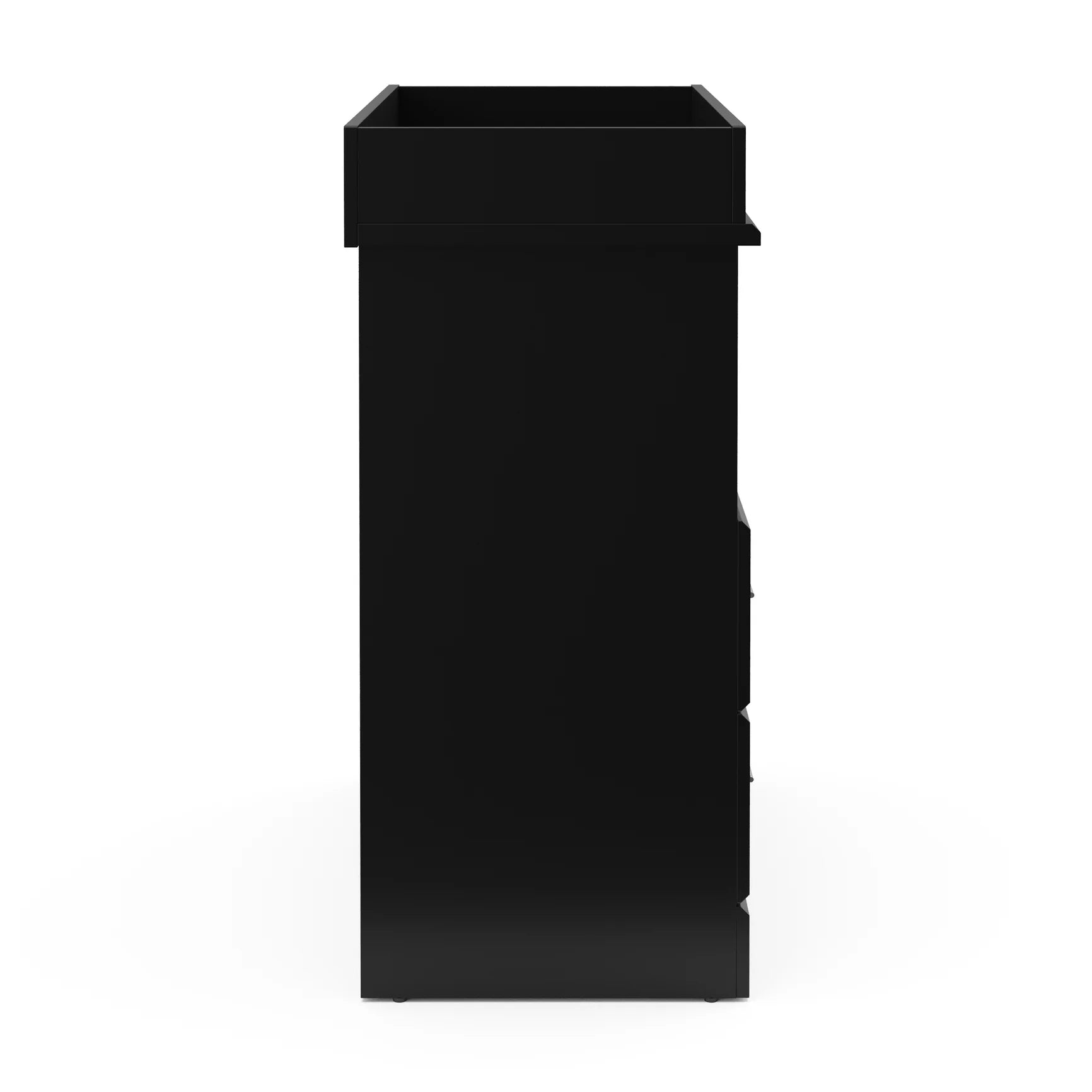 Brookside 2-Drawer Changing Table Dresser – Black
