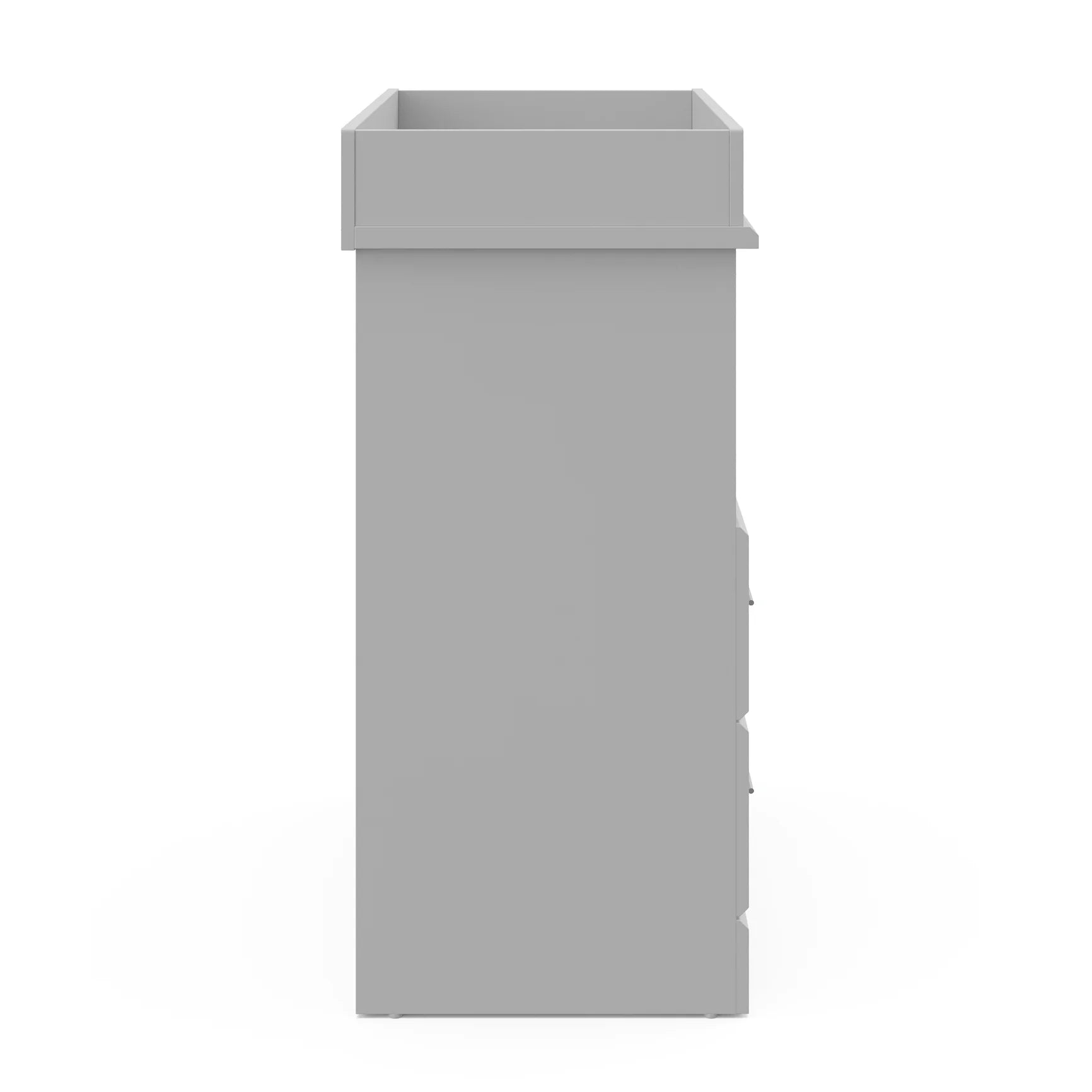 Brookside 2-Drawer Changing Table Dresser – Pebble Gray