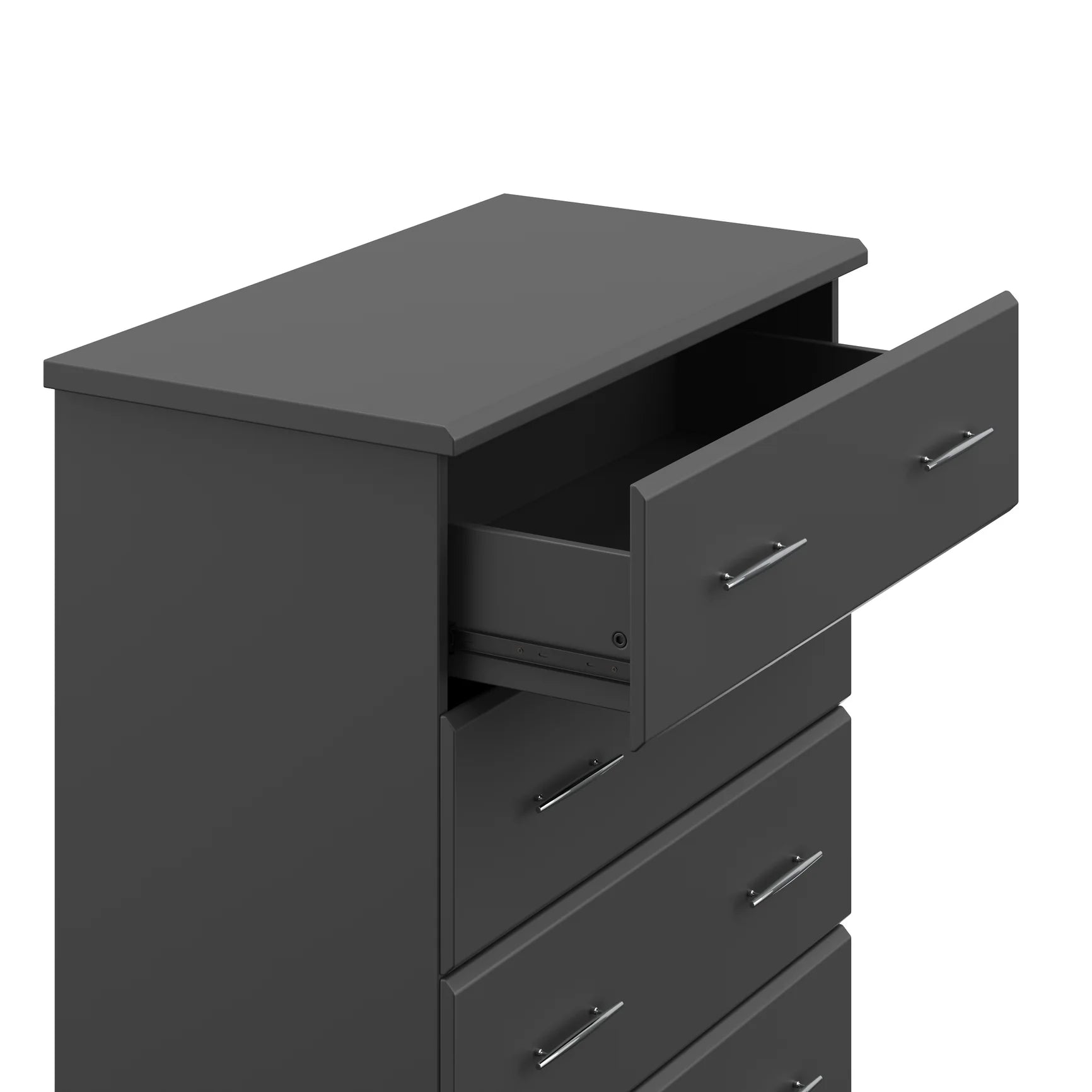 Brookside 4-Drawer Kids Dresser – Gray