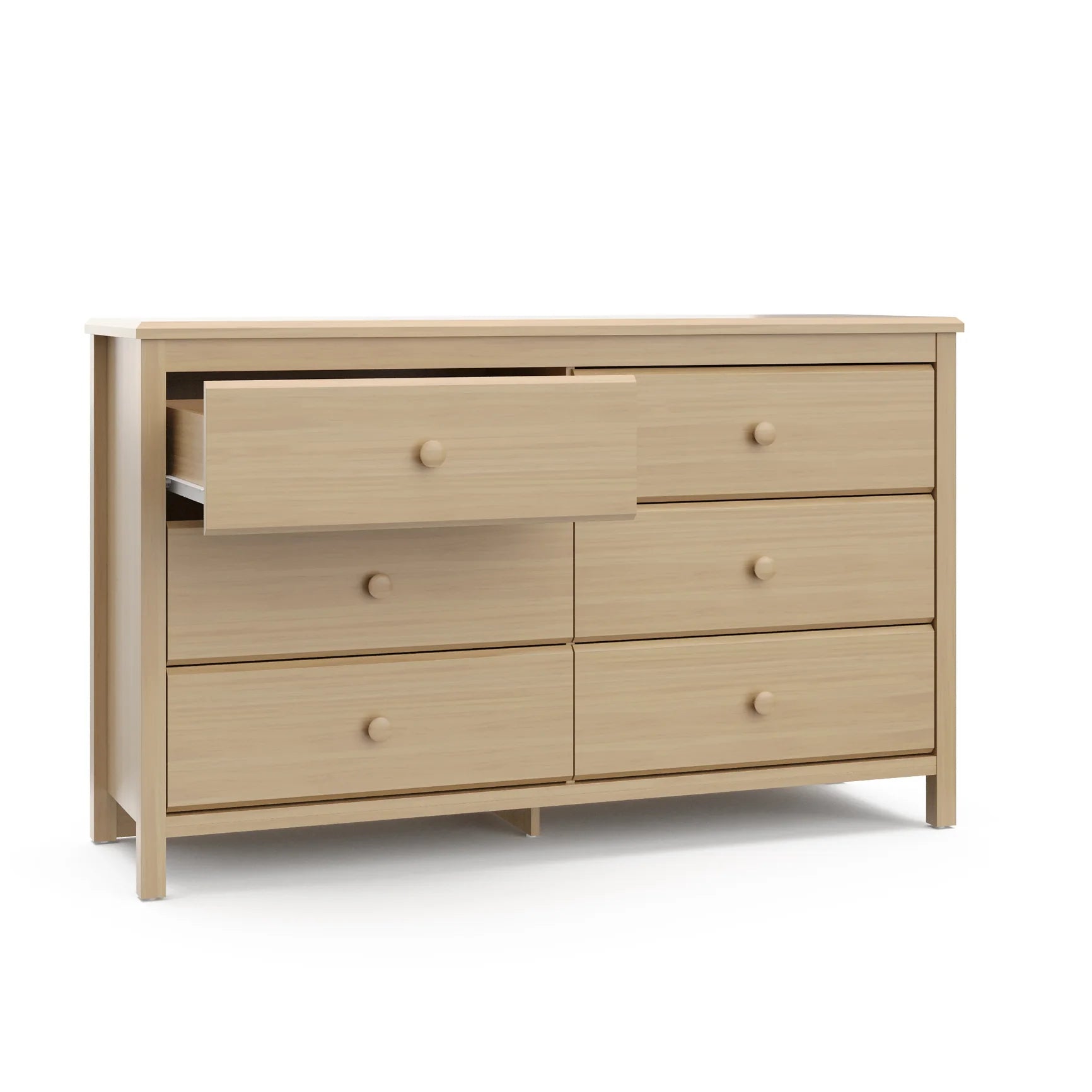 Alpine 6-Drawer Kids Dresser – Driftwood