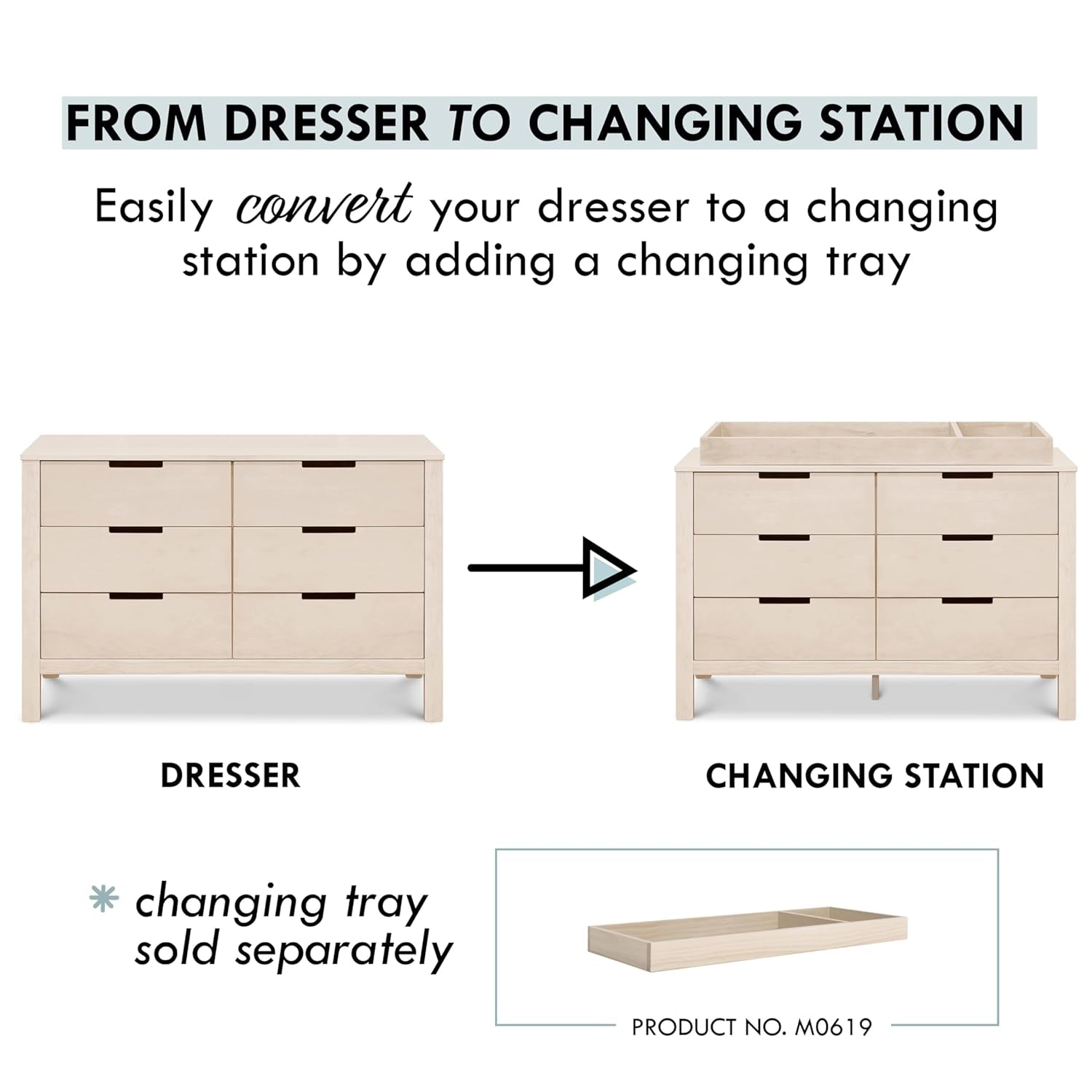 6-Drawer Kids Dresser