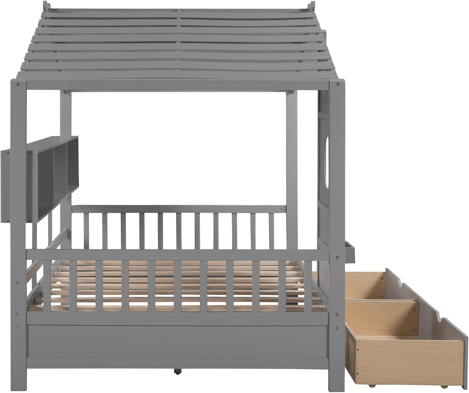 Kids House Bed with Storage Space