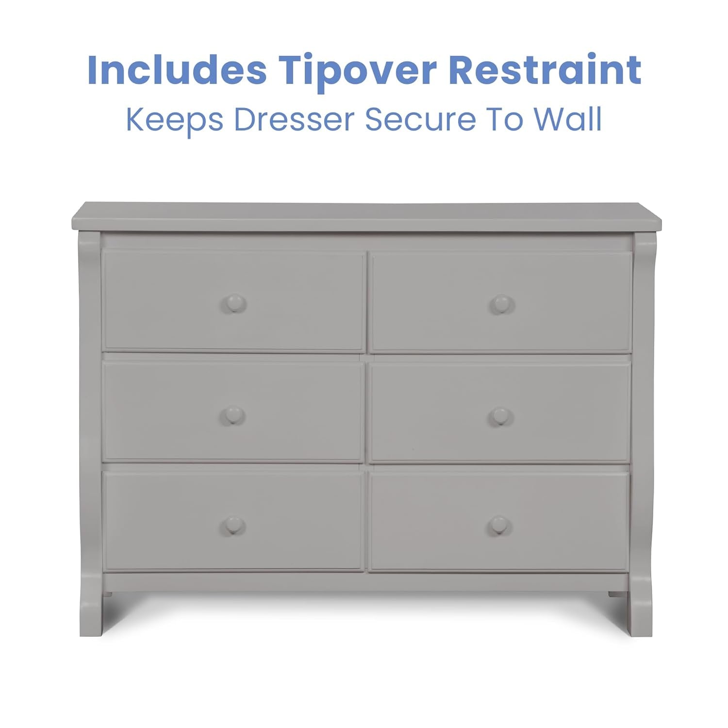 Delta Universal 6-Drawer Kids Dresser