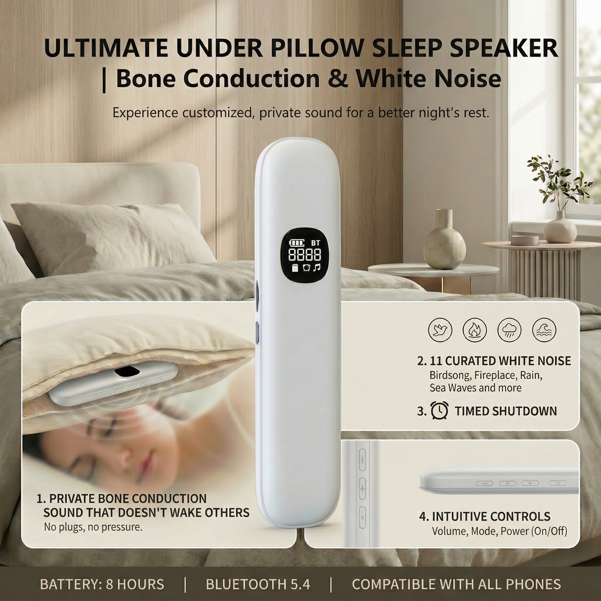 Ultimate Under Pillow Sleep Speaker