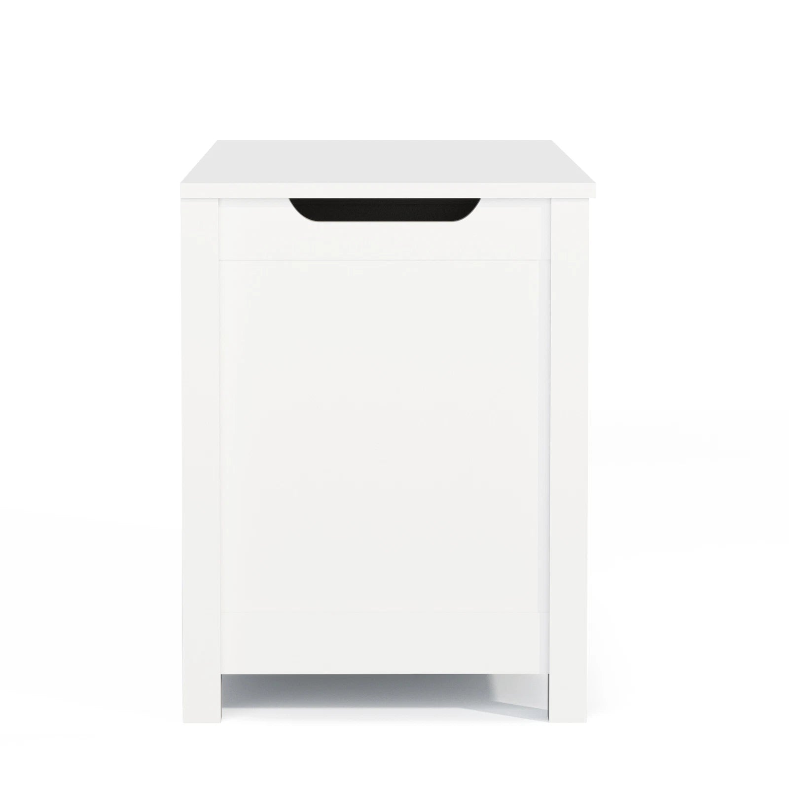 Kids Wooden Toy Box - White