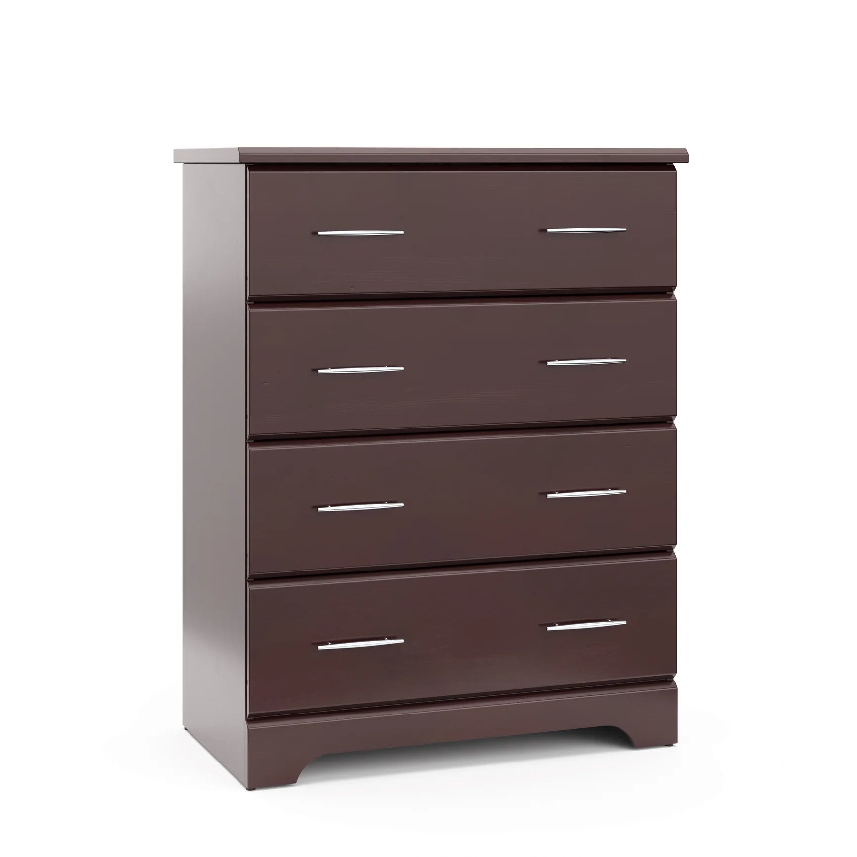 Brookside 4-Drawer Kids Dresser – Espresso