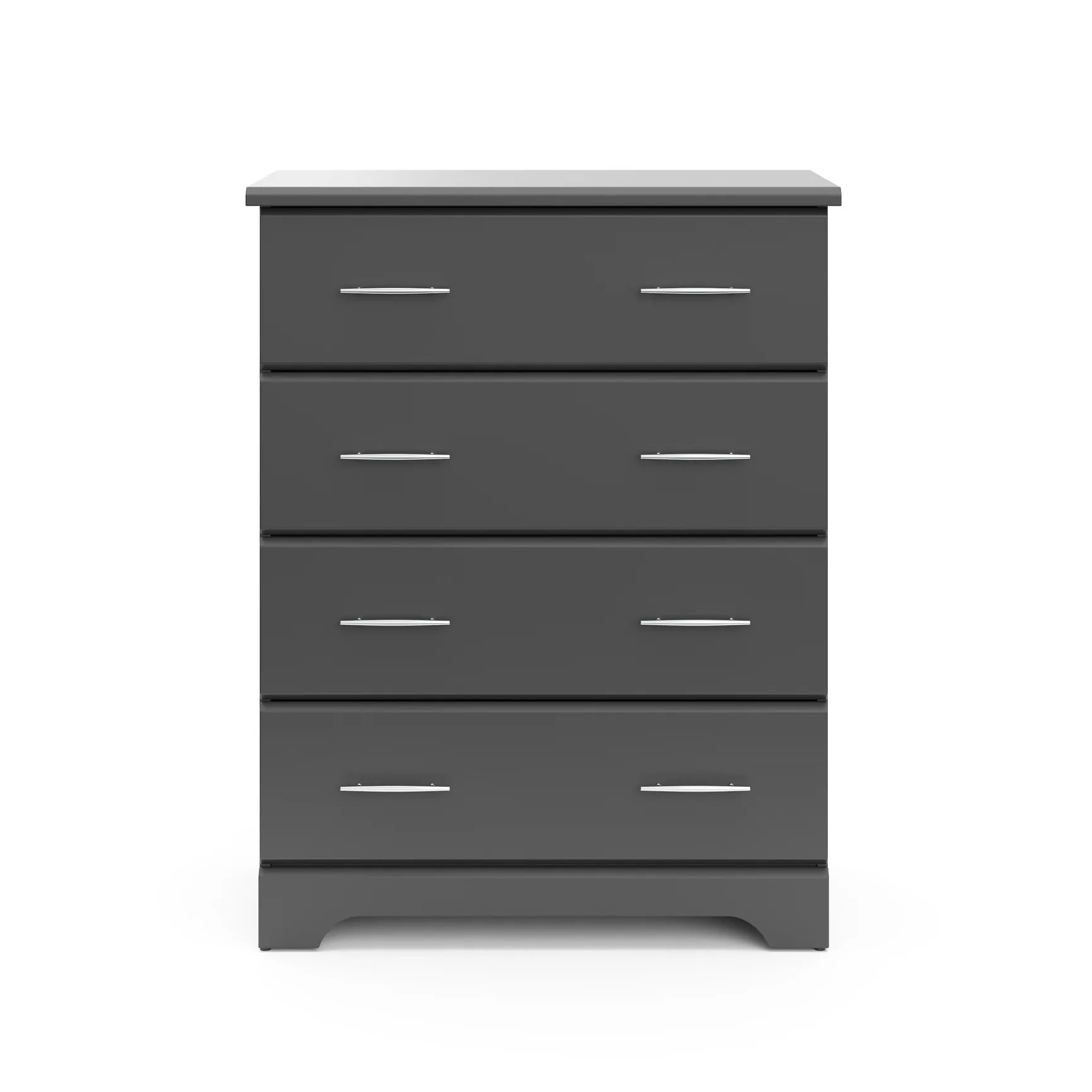 Brookside 4-Drawer Kids Dresser – Gray