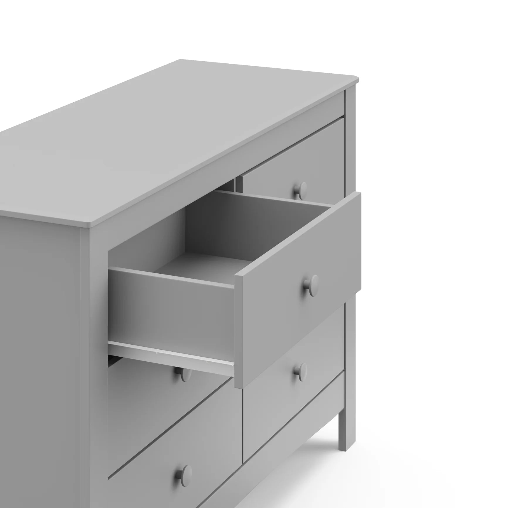 Noah 6-Drawer Kids Dresser - Gray