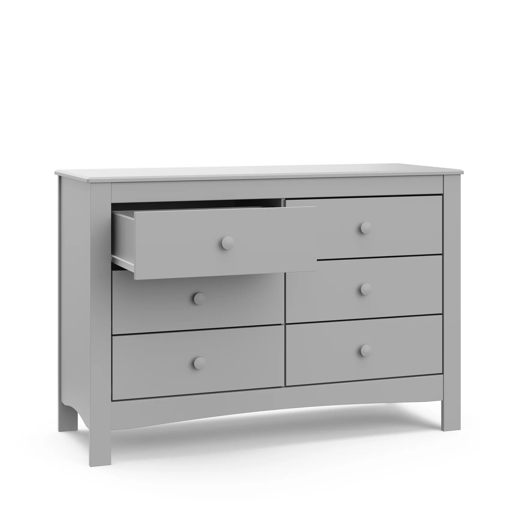 Noah 6-Drawer Kids Dresser - Gray